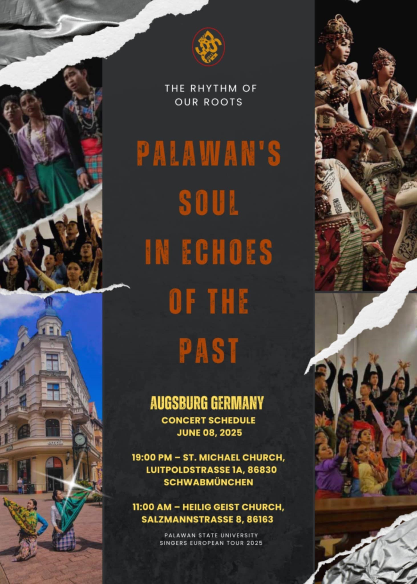 Plakat Palawan State University Singers