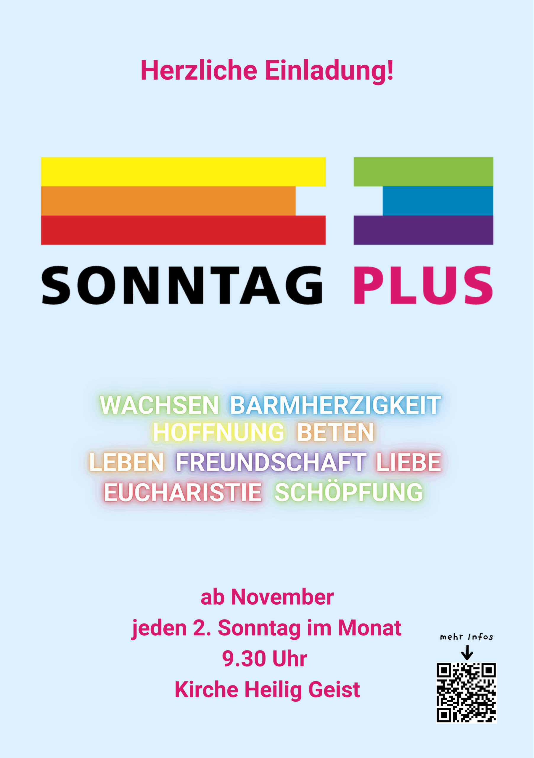 SonntagPLUS Pfarrbrief